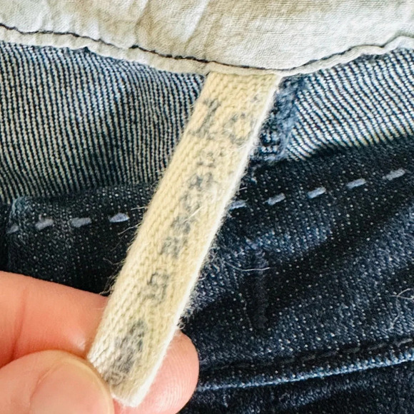 Anthropologie Bica Cheia Indigo Denim Jeans - Size 10 - Picture 14 of 16